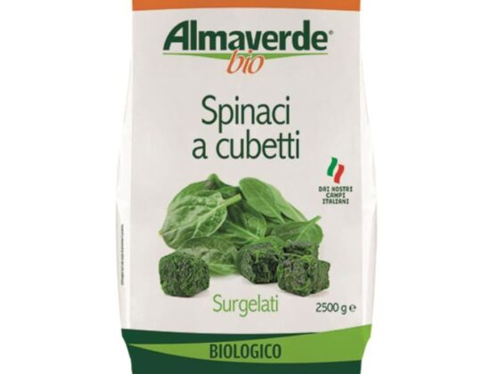 Spinaci a cubetti Bio "Almaverde Bio" kg.2